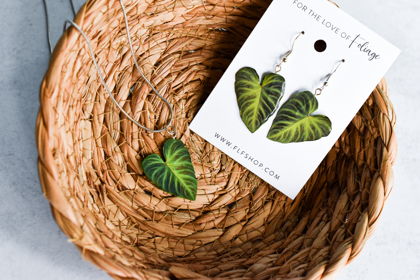 Plant Necklace | Leaf Necklaces