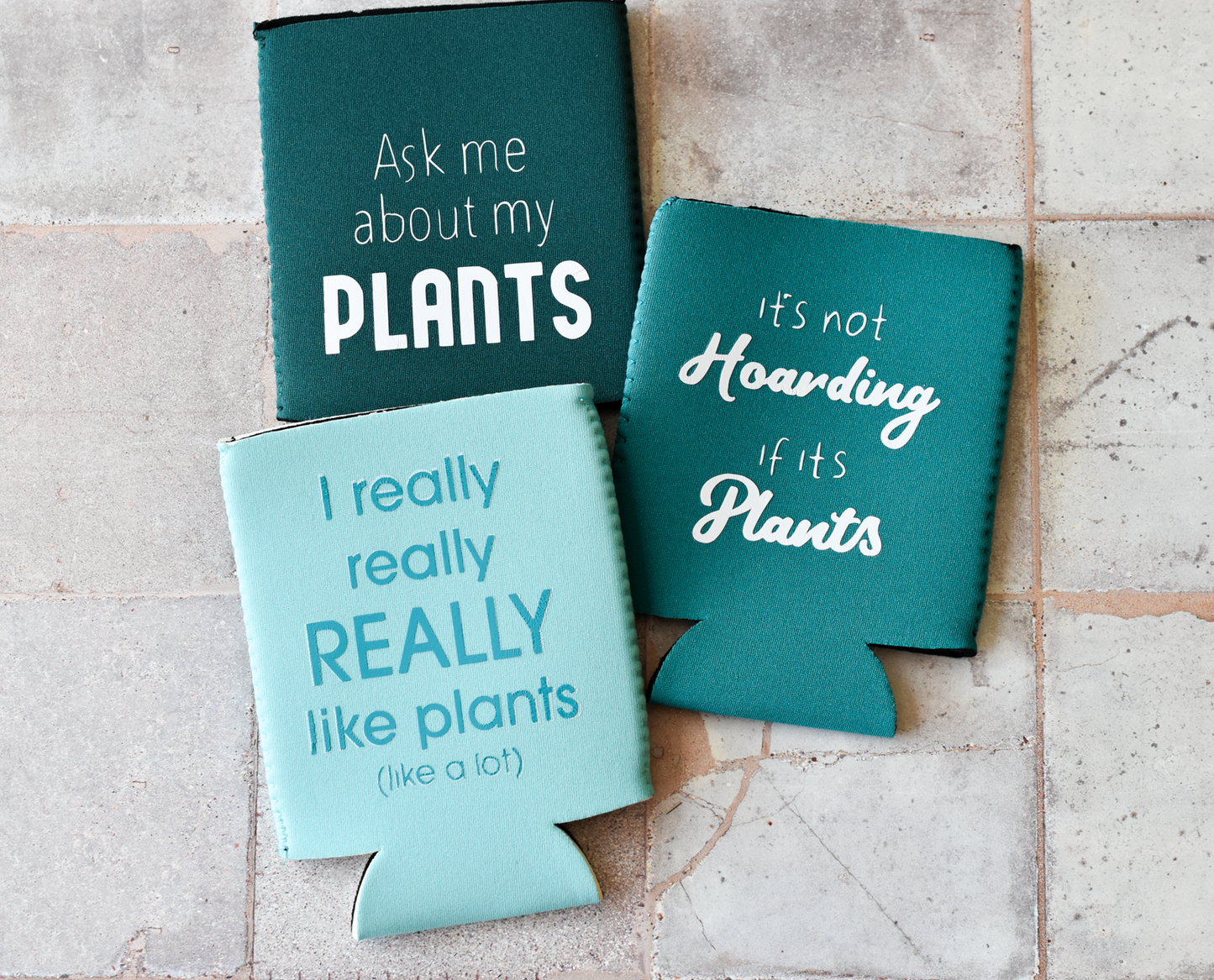 Spring Fling Plant Lover Koozie Can Cooler