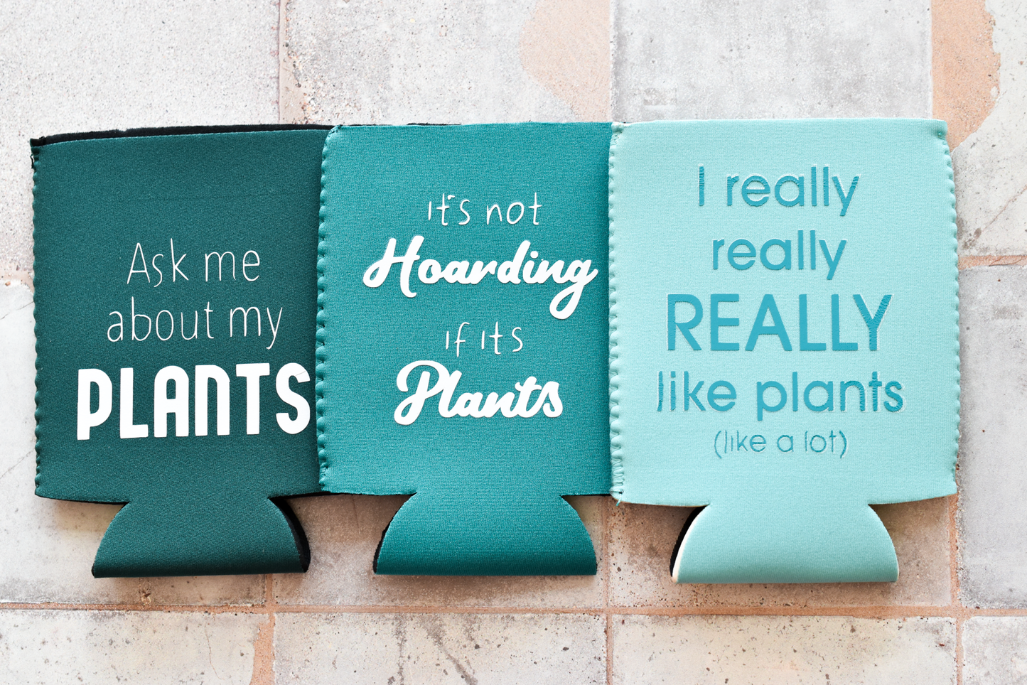 Spring Fling Plant Lover Koozie Can Cooler