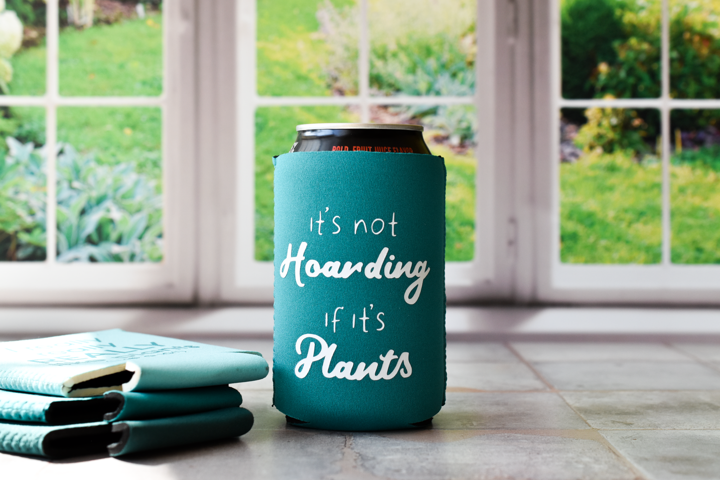 Spring Fling Plant Lover Koozie Can Cooler