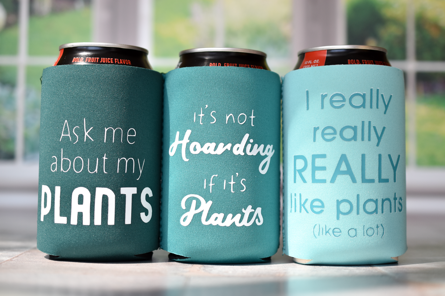 Spring Fling Plant Lover Koozie Can Cooler
