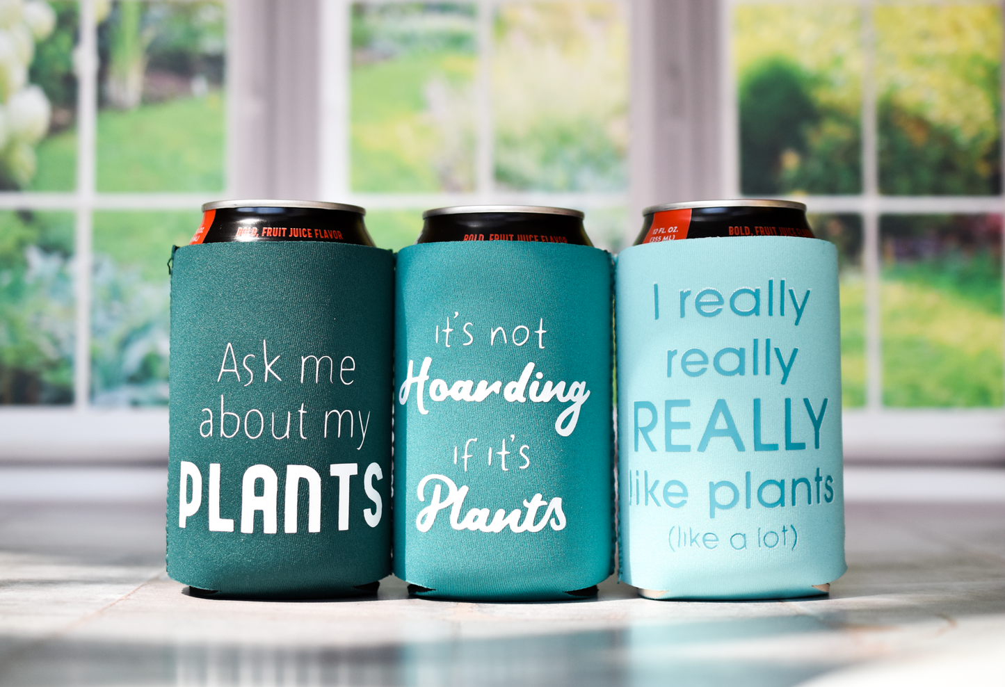 Spring Fling Plant Lover Koozie Can Cooler