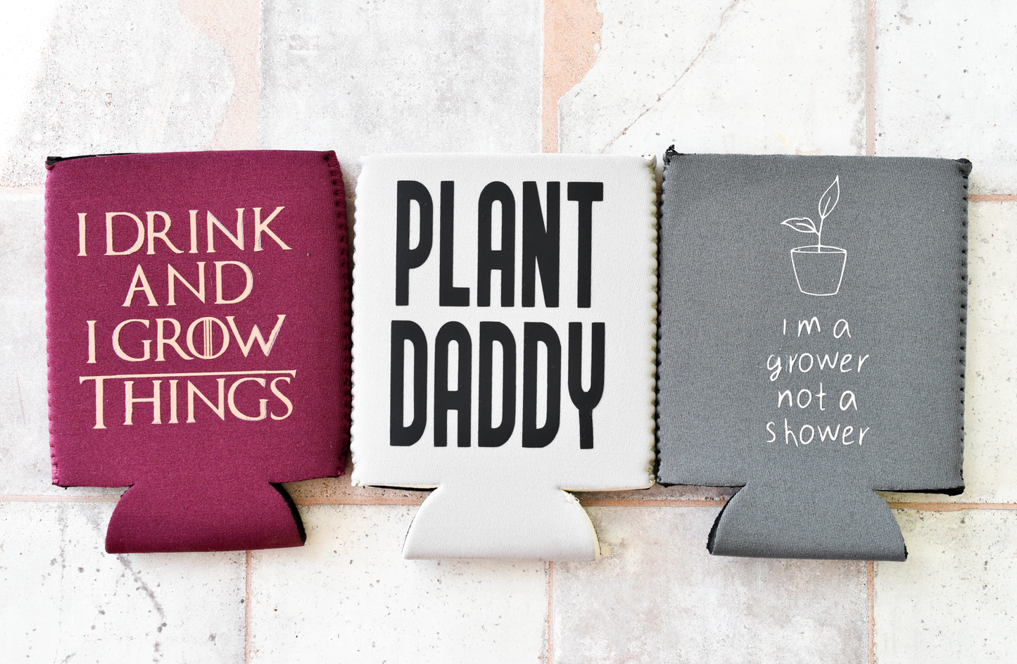 Dudes Plant Lover Koozie Can Coolers