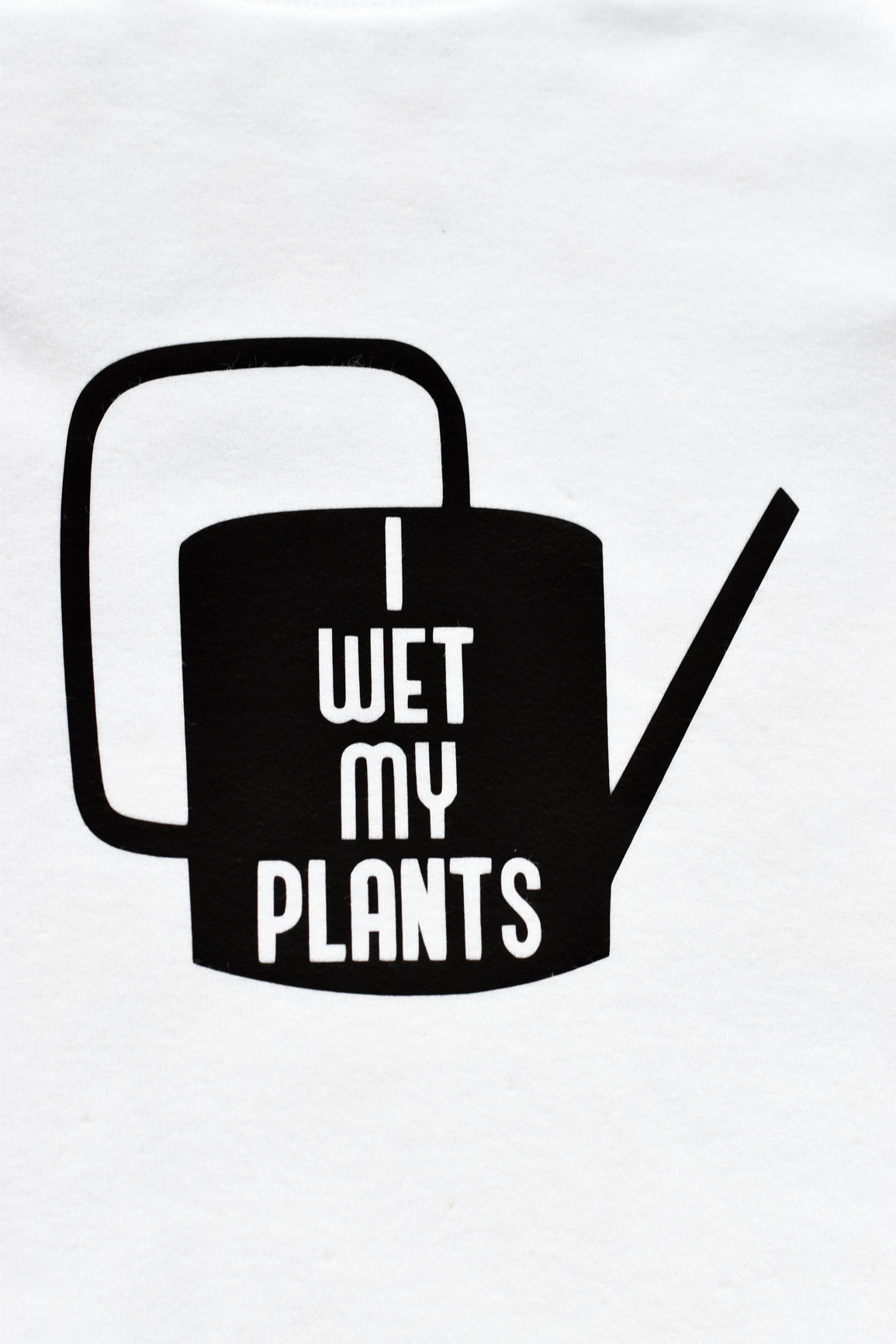 I Wet My Plants | Plant Pun Baby Onesie