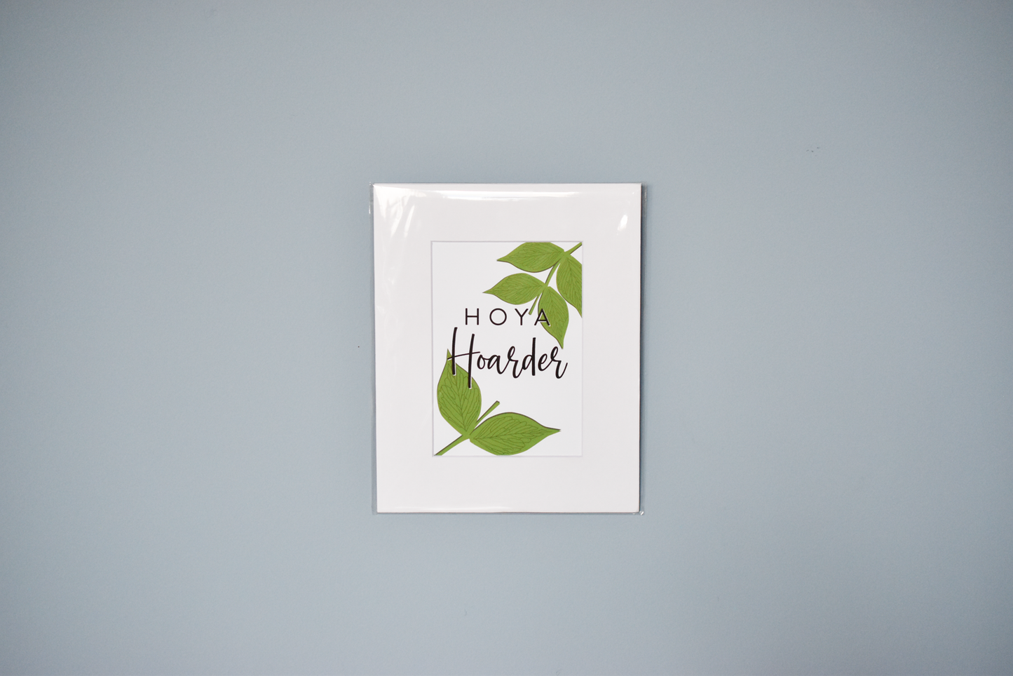 Hoya Hoarder Wall Art Print | Print Decor for Plant Lovers