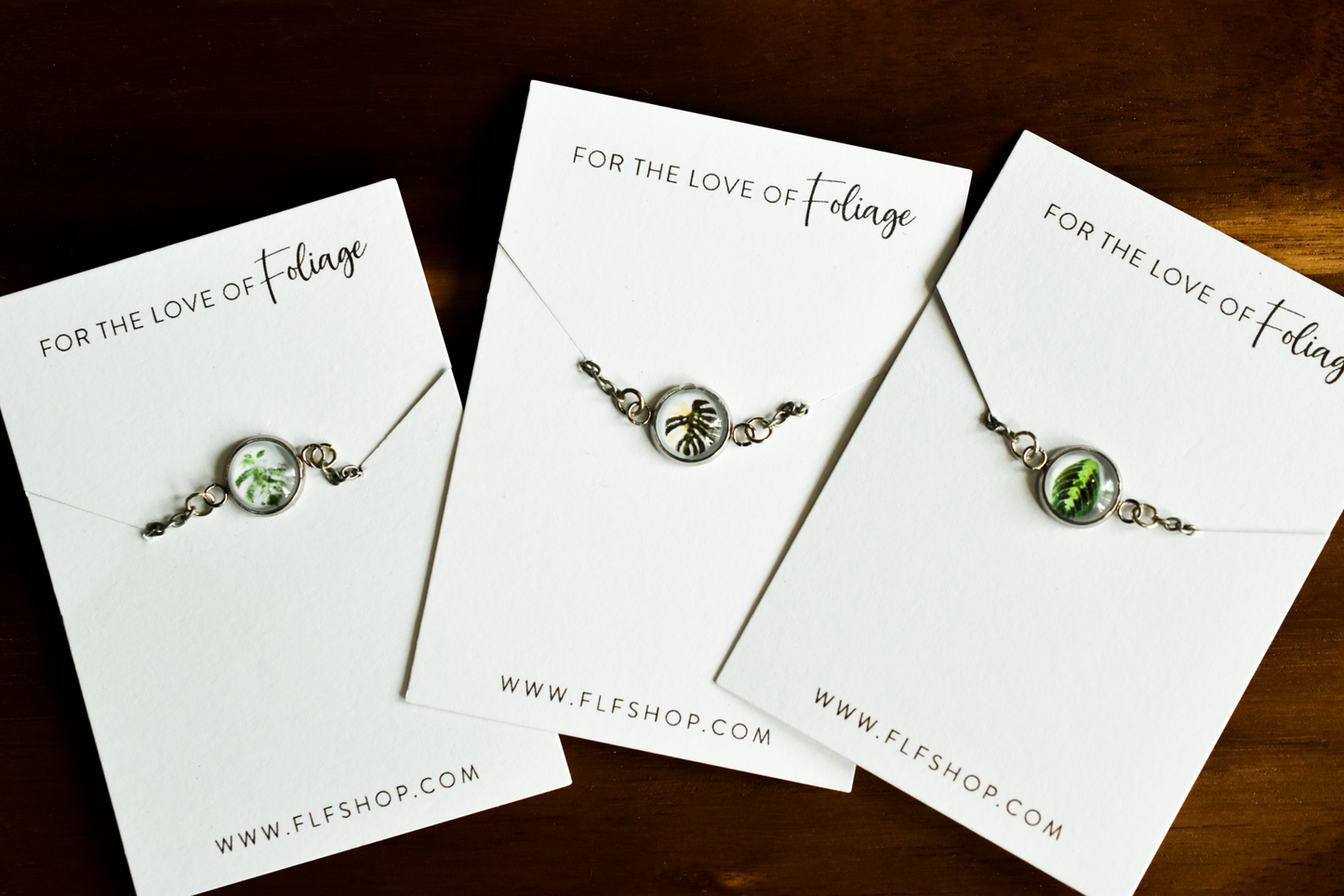 Monstera Thai Constellation Bracelet | Charm Bracelet | Stackable Leaf Bracelet