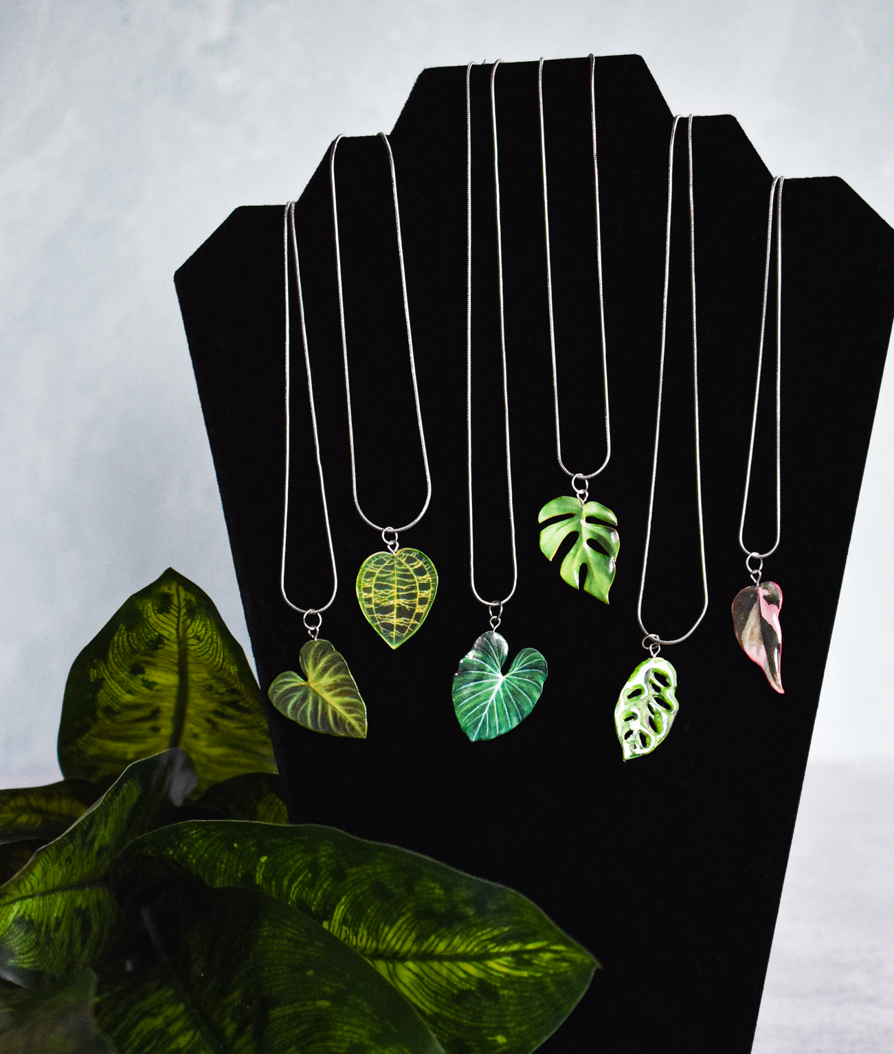 Plant Necklace | Leaf Necklaces