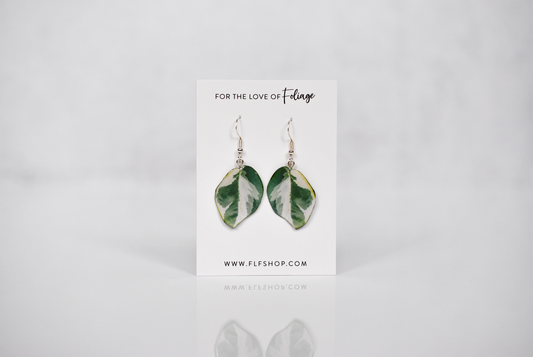 Pothos N'Joy Plant Earrings | Leaf Earrings