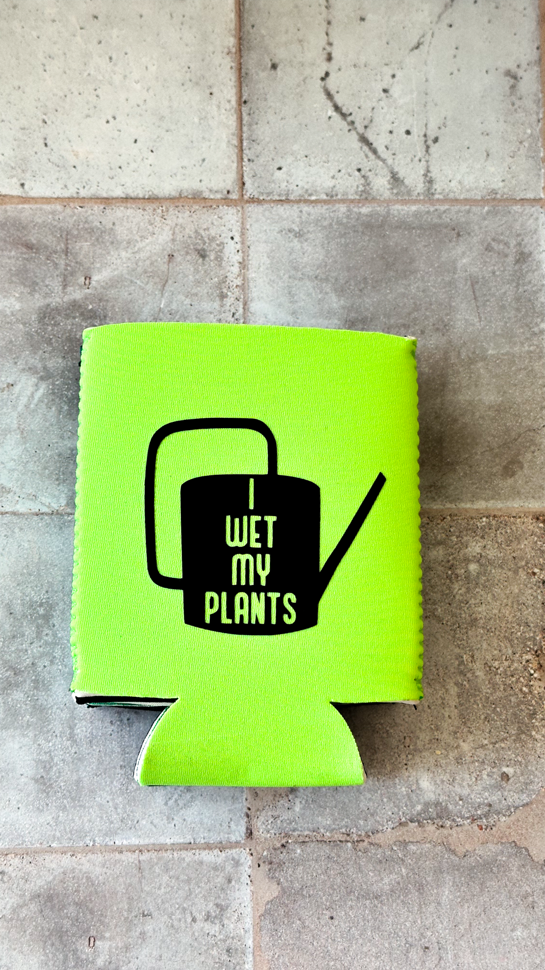 Green Plant Pun Plant Lover Koozie Can Coolers