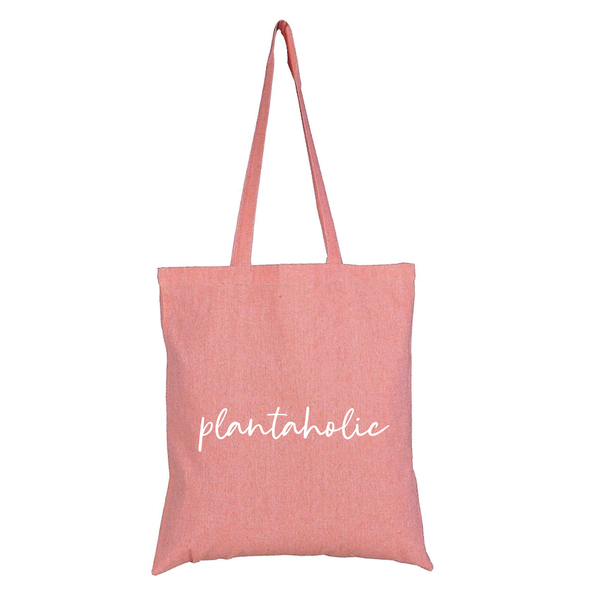 Plantaholic Cotton Tote Bag