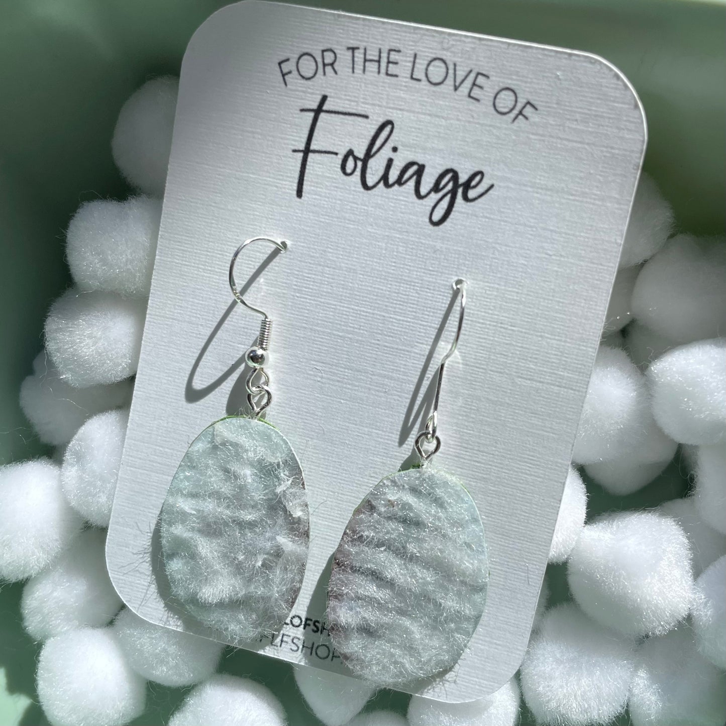Mealy Bug Earrings | Pest Earrings