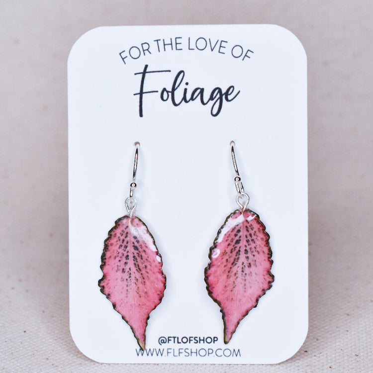 Fittonia Earrings