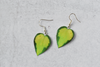 Hosta Guacamole Plant Earrings | Leaf Earrings