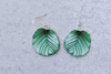 Calathea Orbifolia Plant Earrings | Leaf Earrings