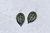 Anthurium Forgetii Plant Earrings | Leaf Earrings