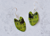 Colocasia Mojito Plant Earrings | Leaf Earrings
