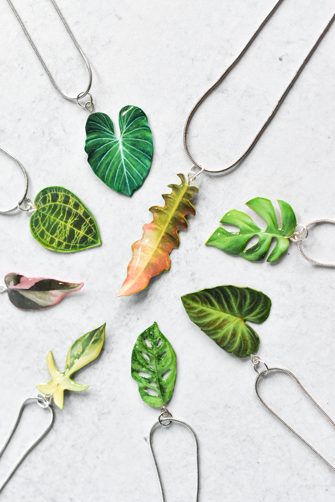 Plant Necklace | Leaf Necklaces