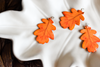 Oak Leaf Plant Earrings | Leaf Earrings