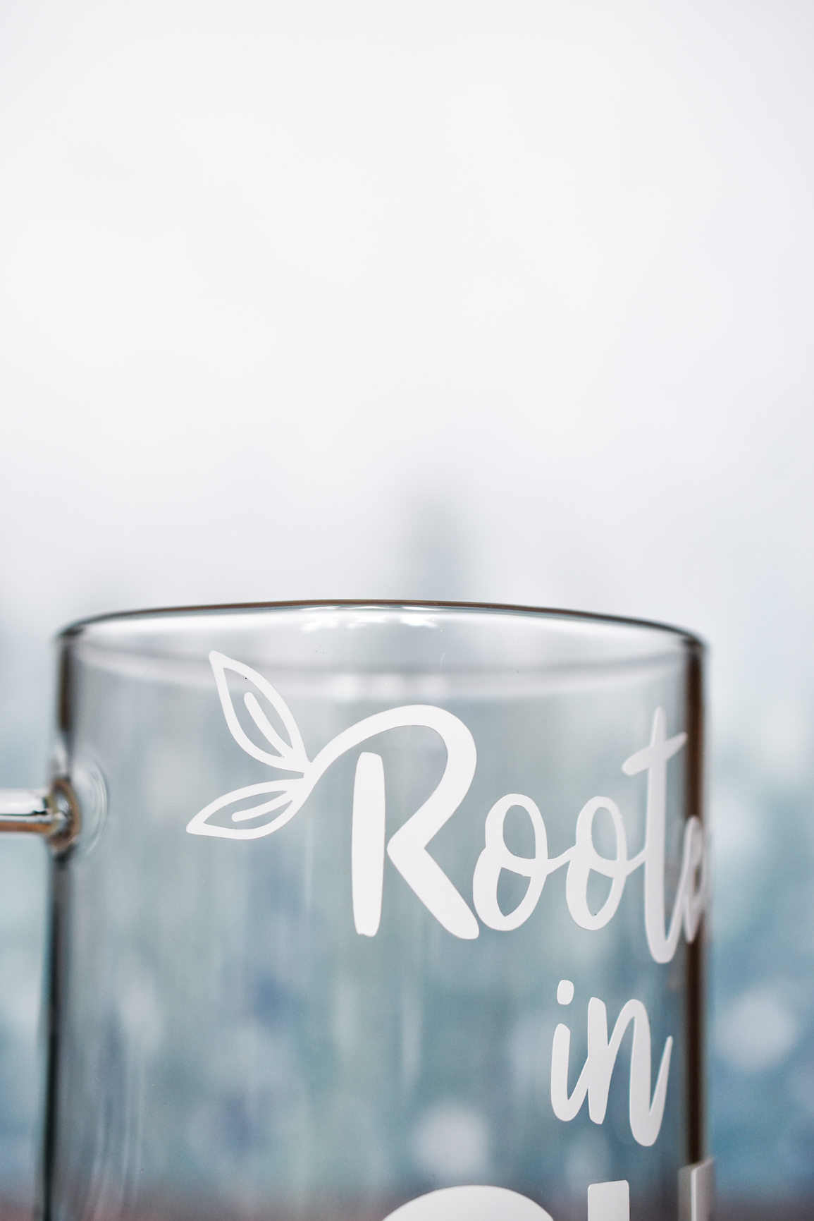 Rooted in CLE Glass Mug   |   15oz