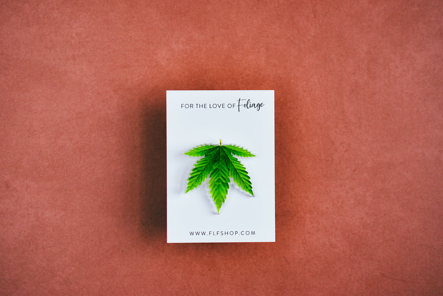 Marijuana Leaf Plant Pin | Pot Leaf Pin | 420 Pin | Cannabis