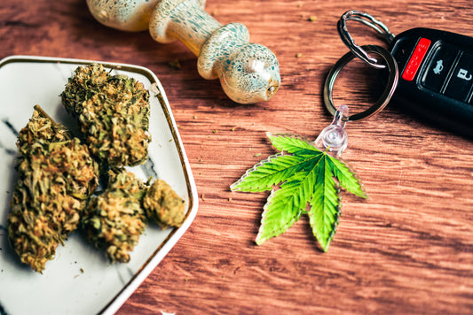 Marijuana Leaf Plant Keychain | Pot Leaf Keychain | 420 Keychain | Cannabis