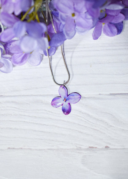 Lilac Blossom Necklace