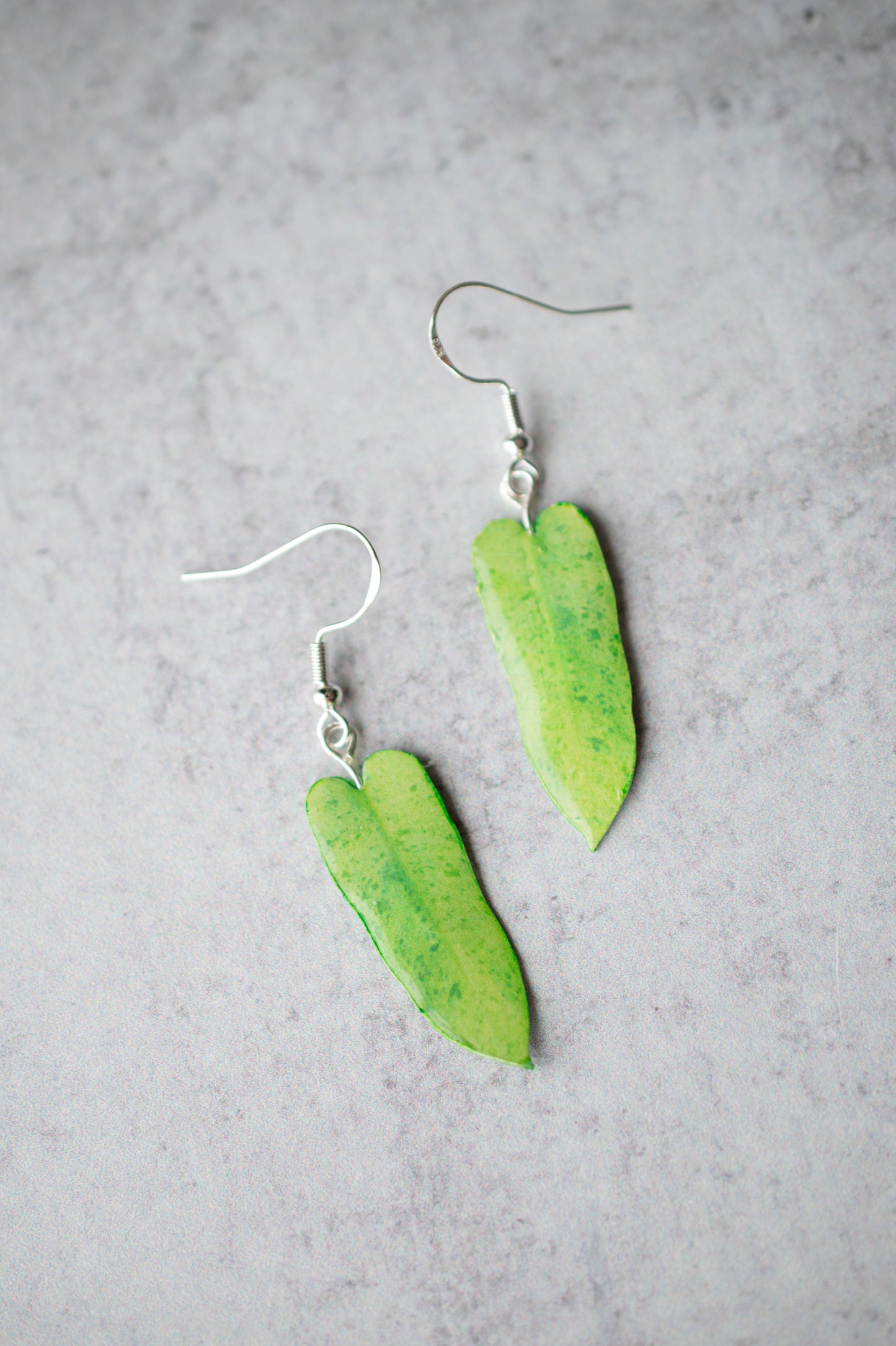 Philodendron Jose Buono Plant Earrings | Leaf Earrings