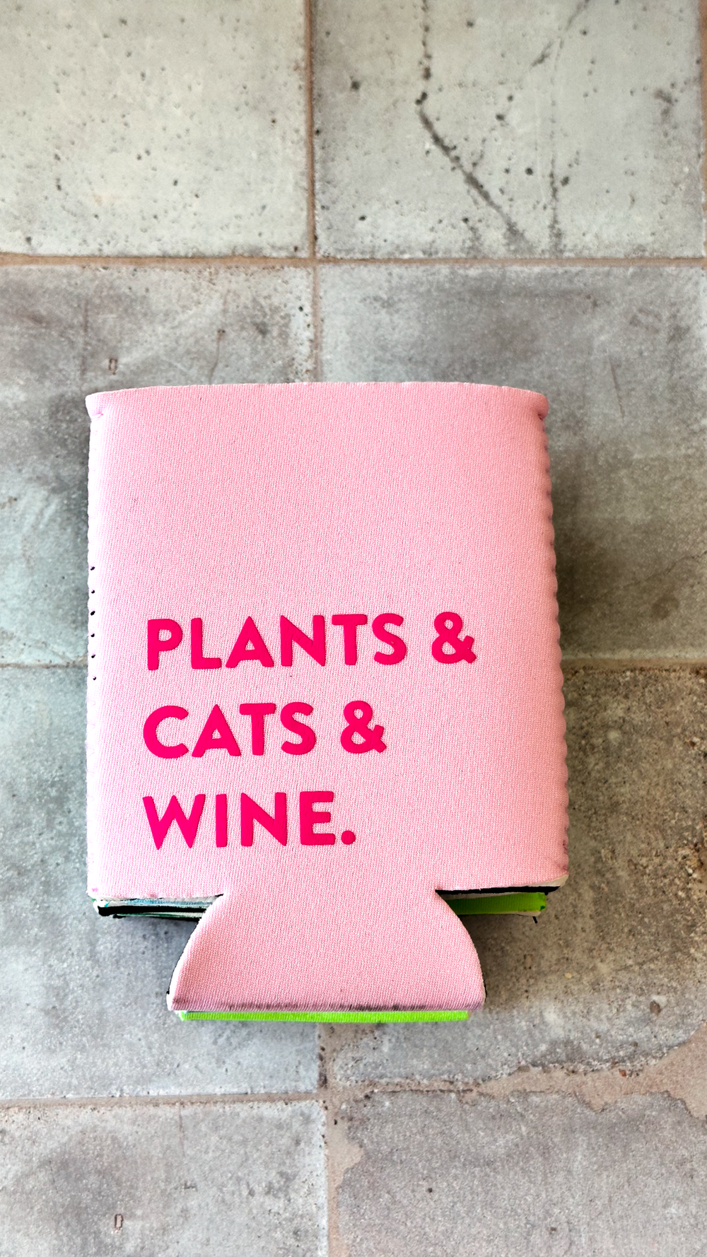 Ladies Plant Lover Koozie Can Coolers