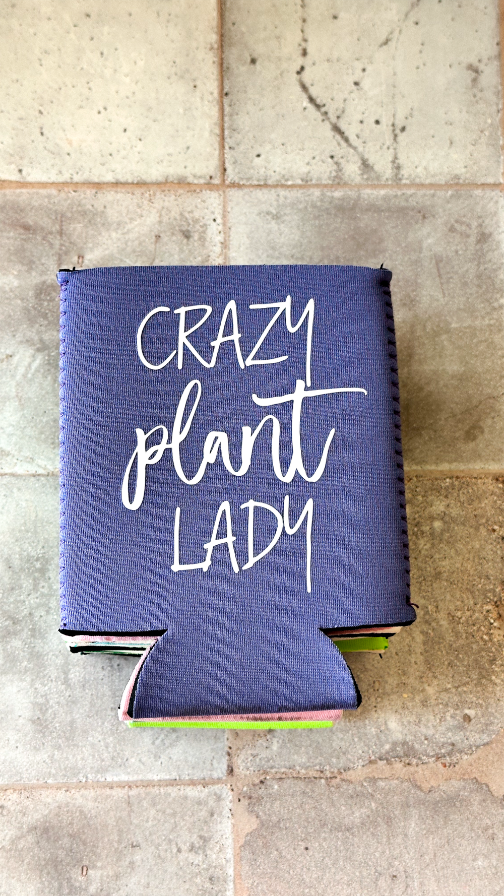 Ladies Plant Lover Koozie Can Coolers