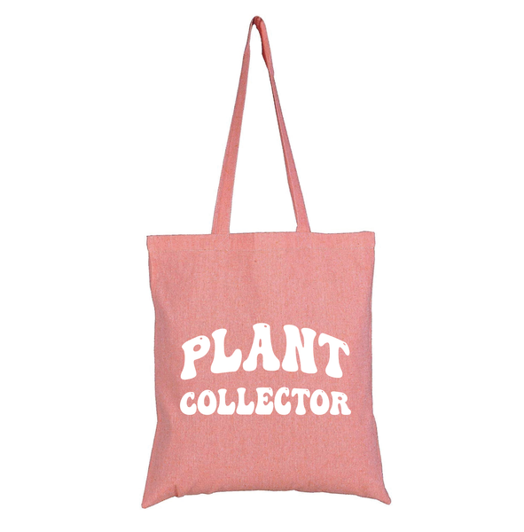 Plant Collector Cotton Canvas Tote Bag