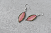 Hoya Krimson Princess Plant Earrings | Leaf Earrings