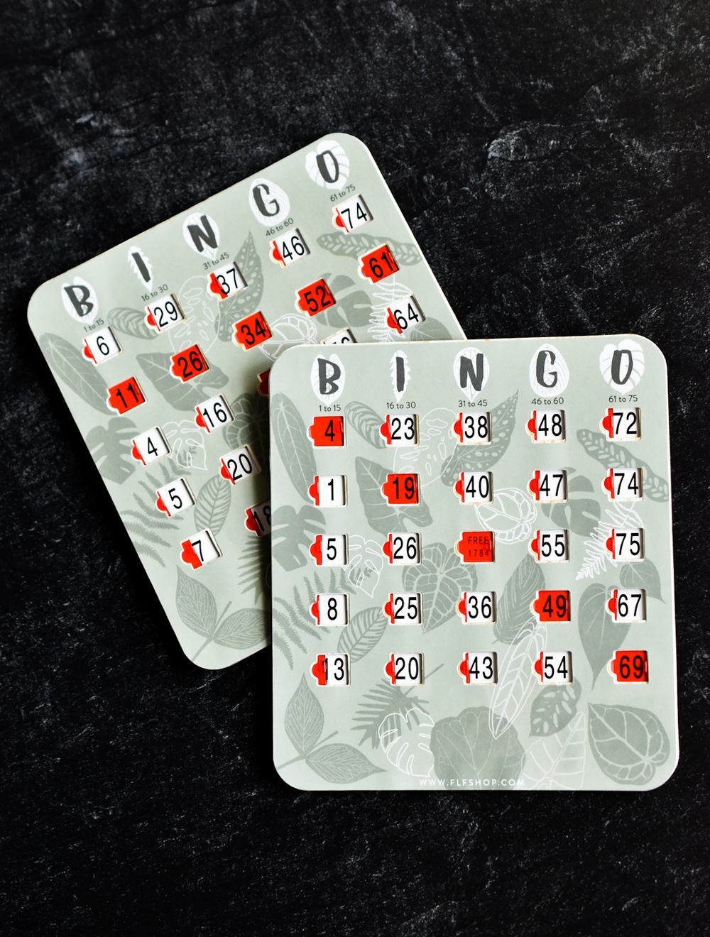 Planty Bingo Cards