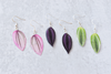 Tradescantia Nanouk Earrings | Leaf Earrings | Plant Earrings