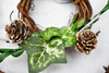 Miniature Planty Grapevine Holiday Wreath Decor  |. Christmas Wreath Ornament  |  Small Wreath Decor  |  Christmas Tree Decoration