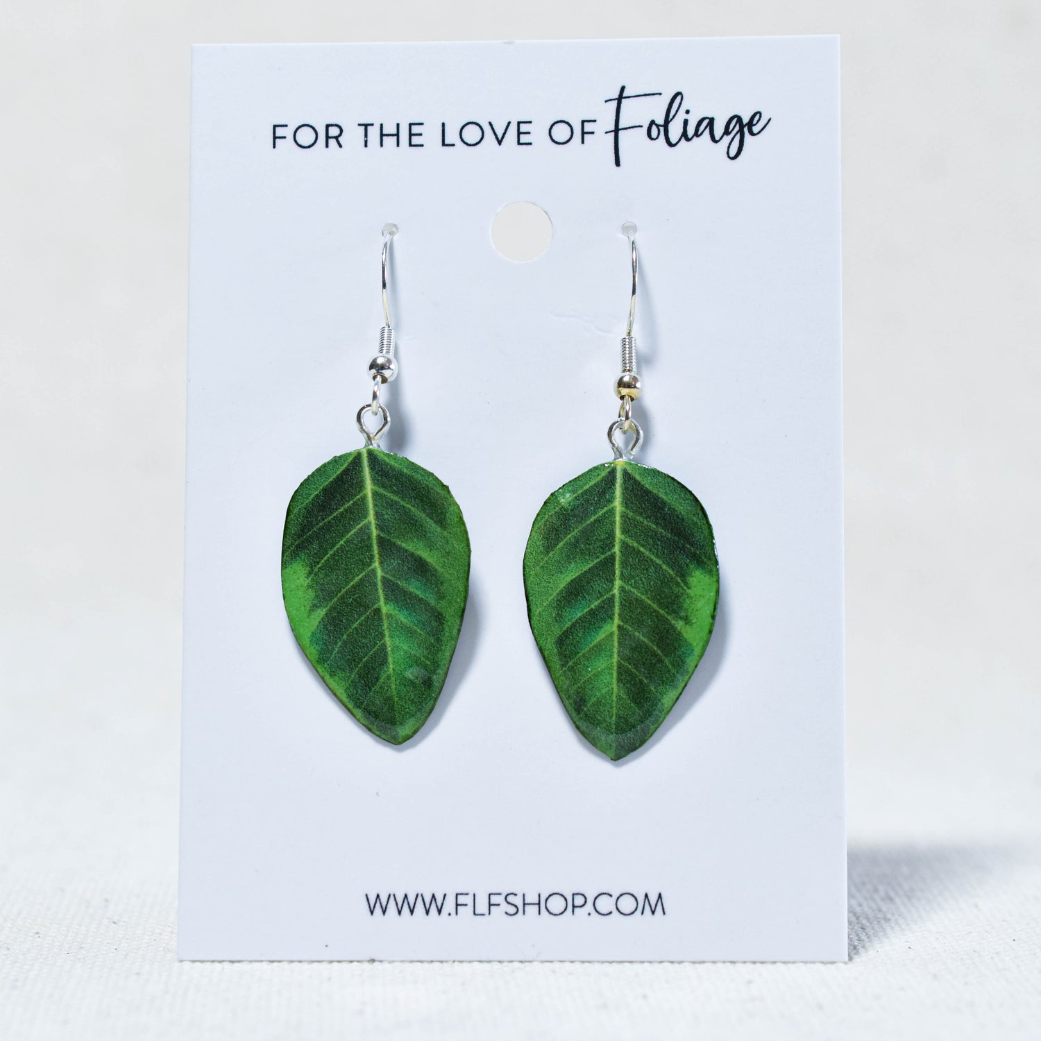 Ficus Audrey Plant Earrings | Leaf Earrings