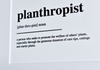 Planthropist Definition Wall Art Print | Print Decor for Plant Lovers
