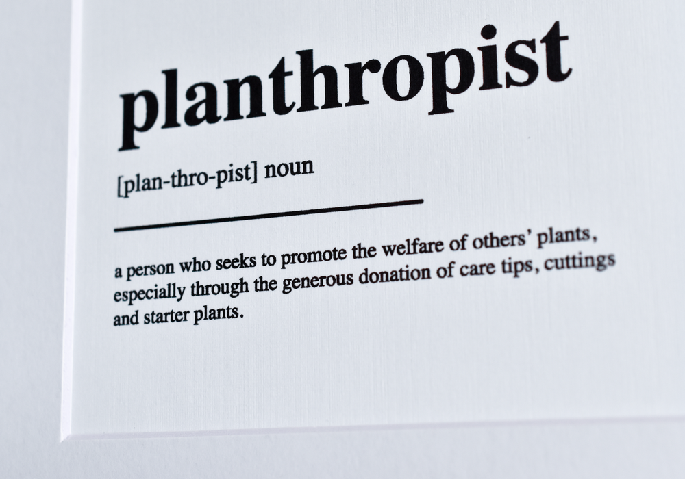 Planthropist Definition Wall Art Print | Print Decor for Plant Lovers