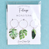 Monstera Wine Glass Charms (3pk)