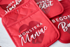 Monstera Maniac Red Oven Pot Mit