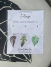 Philodendron Wine Glass Charms (3pk)