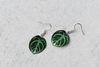 Anthurium Dorayaki Plant Earrings | Leaf Earrings